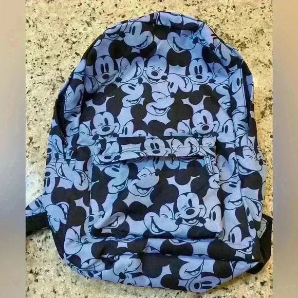 Disney Store Mickey Mouse Expressions Backpack - Picture 1 of 6